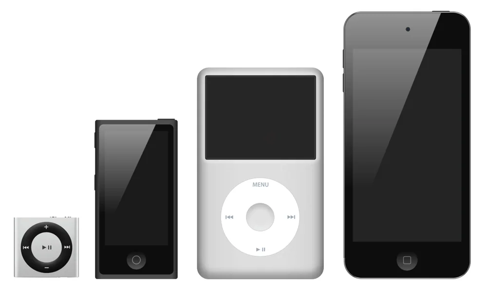 2001 起 · iPod 家族